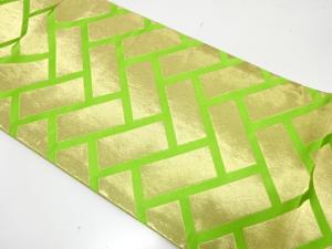 桧垣模様織り出し　踊り帯